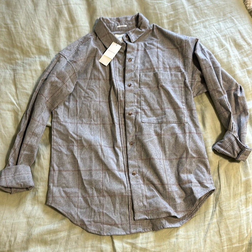 NWT Abercrombie and Fitch Flannel